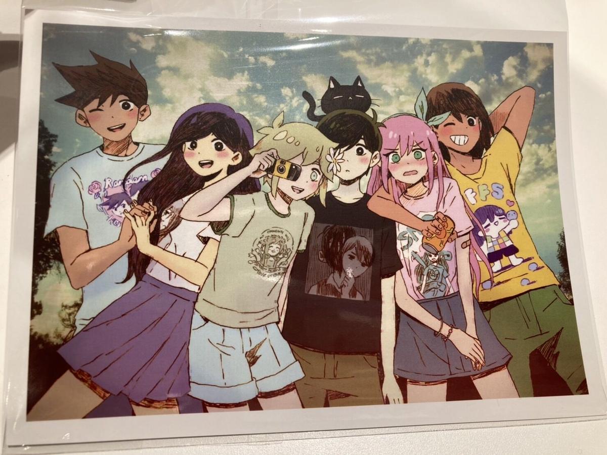 OMORI ポラロイド風ブロマイド イラストカード