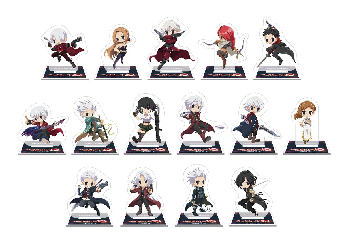 デビルメイクライシリーズ×パセラ アクリルスタンド 15種 コンプリートセット デビルメイクライシリーズ×パセラ アクリルスタンド 15種