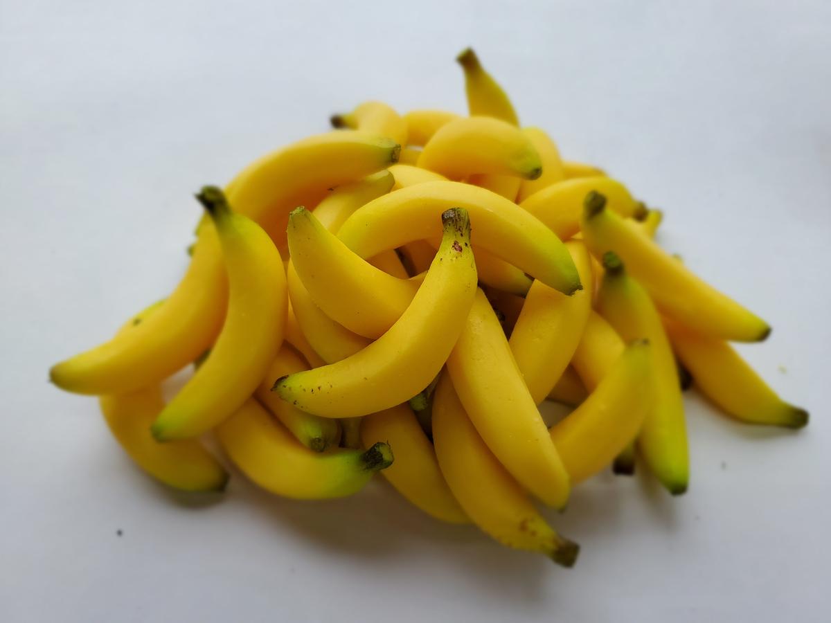 モンキーバナナ シュガースポットつけてみました Food Sample Craftma