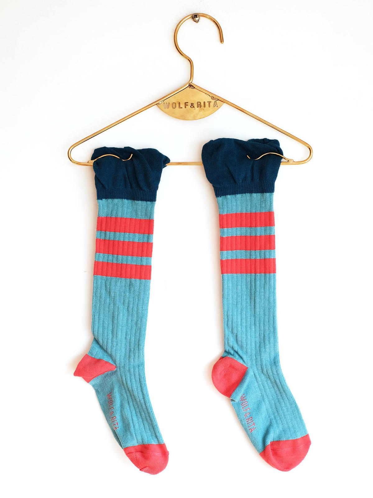 wolf 2017aw frill socks light blue pe cozmo blue light