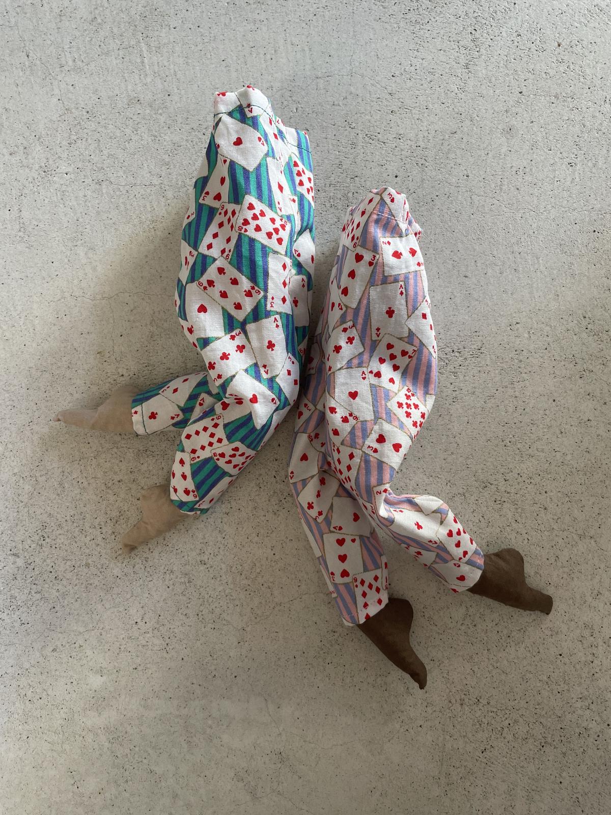 banryoku leg eye pillow アイピロー スカーレットチェック