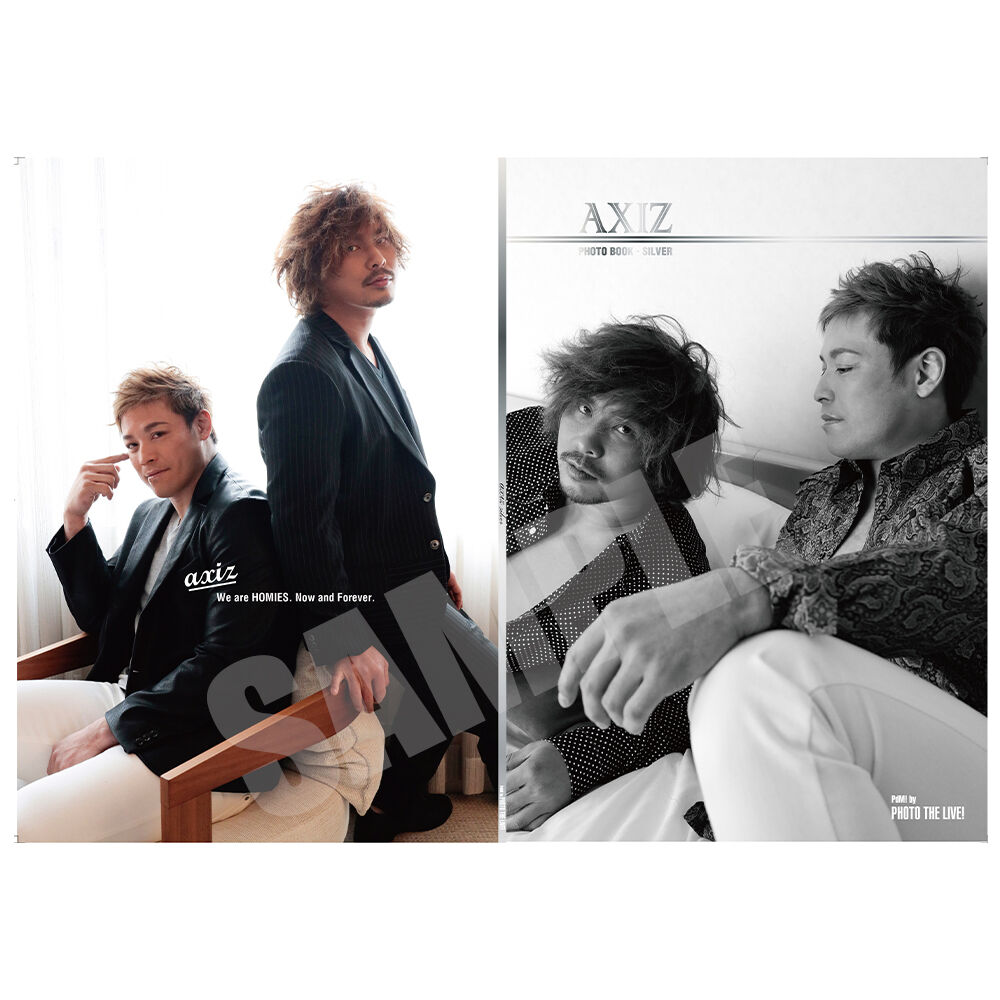 AXIZ写真集【SILVER】 | PHOTO THE LIVE! STORE