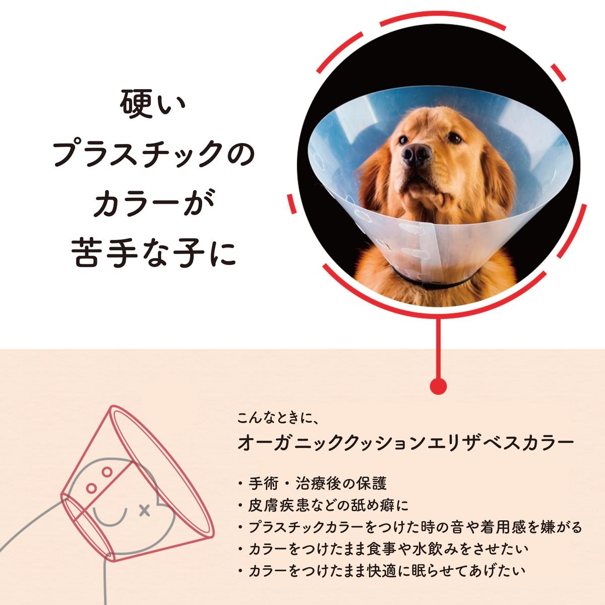 Itsdog オーガニッククッションエリザベスカラー L Xl ベアー Pick Me Up