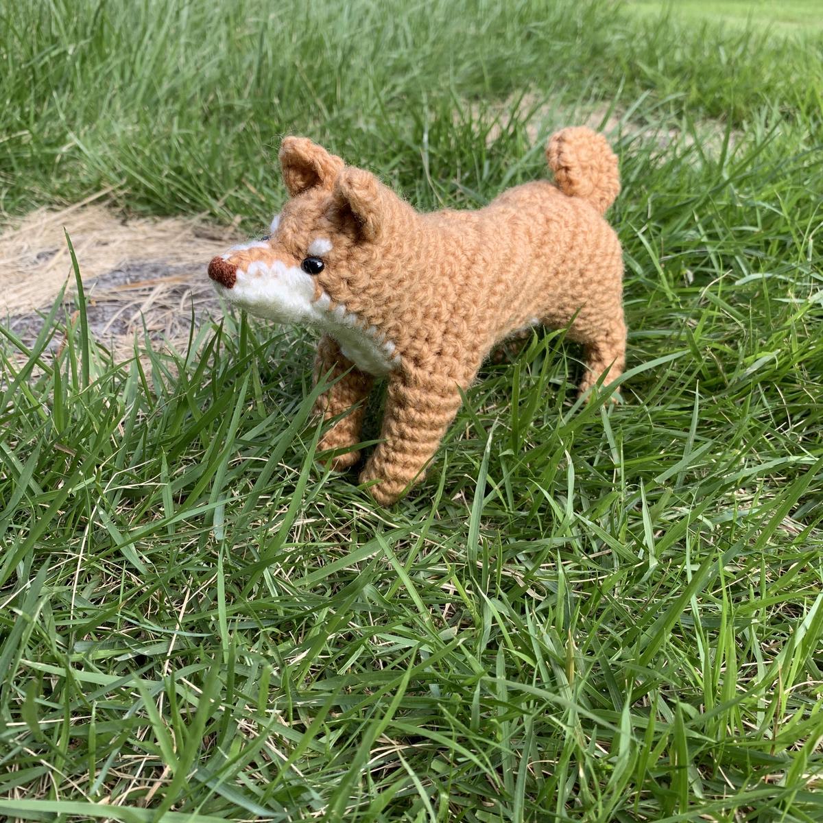 ダウンロード商品 Shiba Dog Shiba Inu Amigurumi Patt