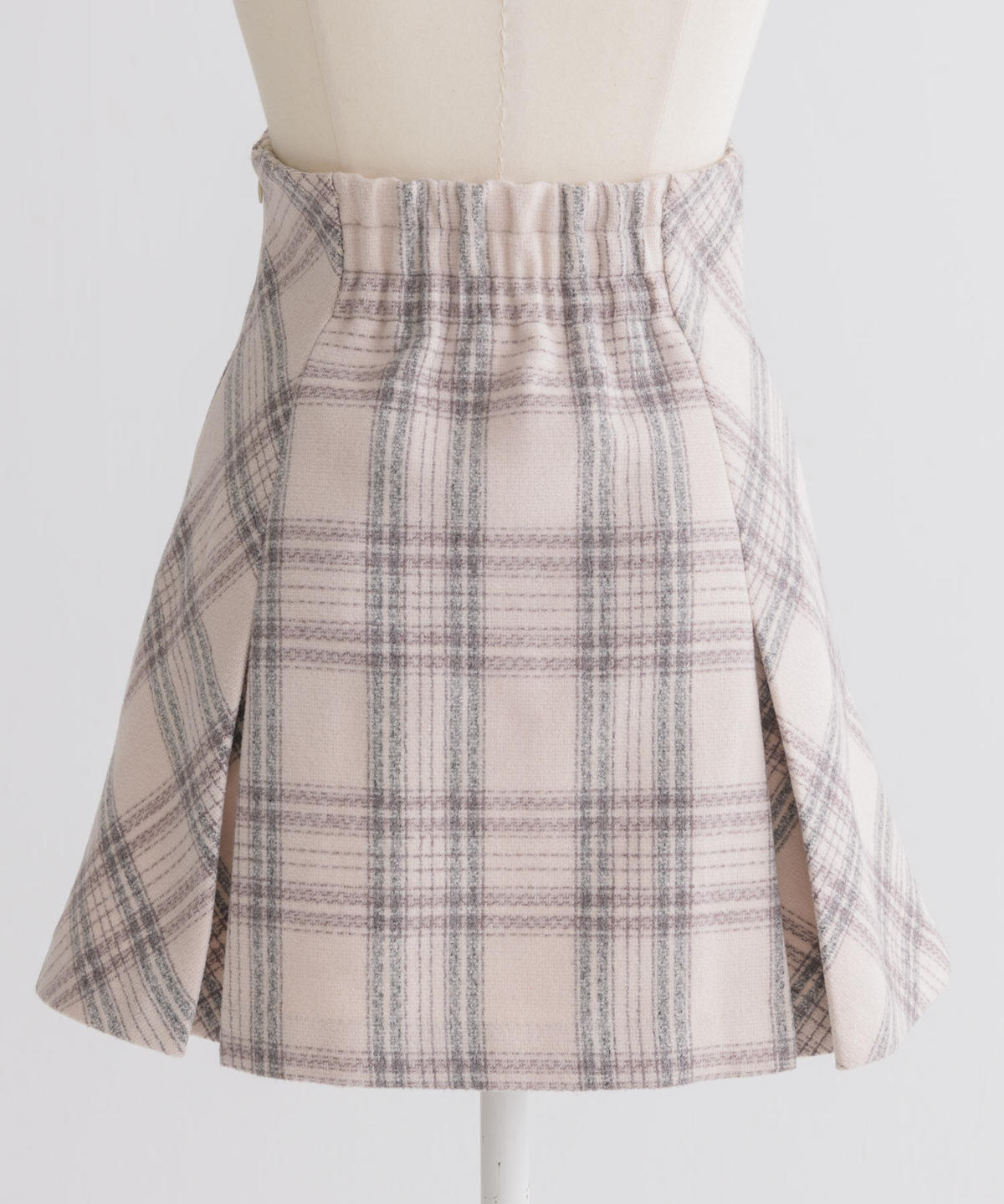 ファー付きティアードミニスカート – pium pium スカート