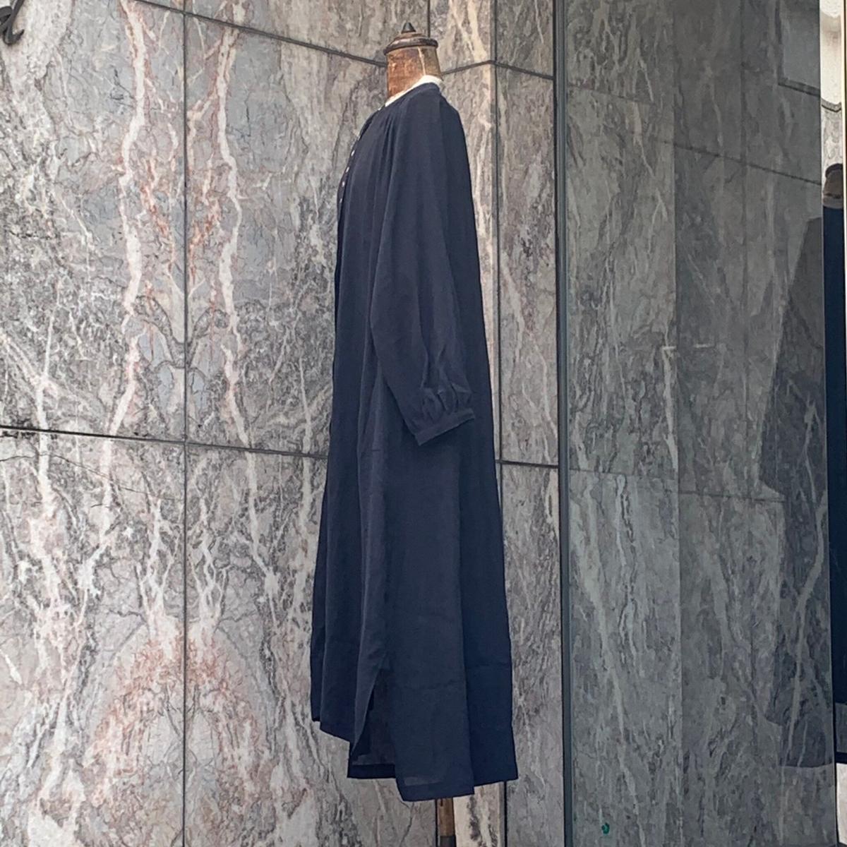 Ouvert リネン コットンラグランワンピース Pivoine