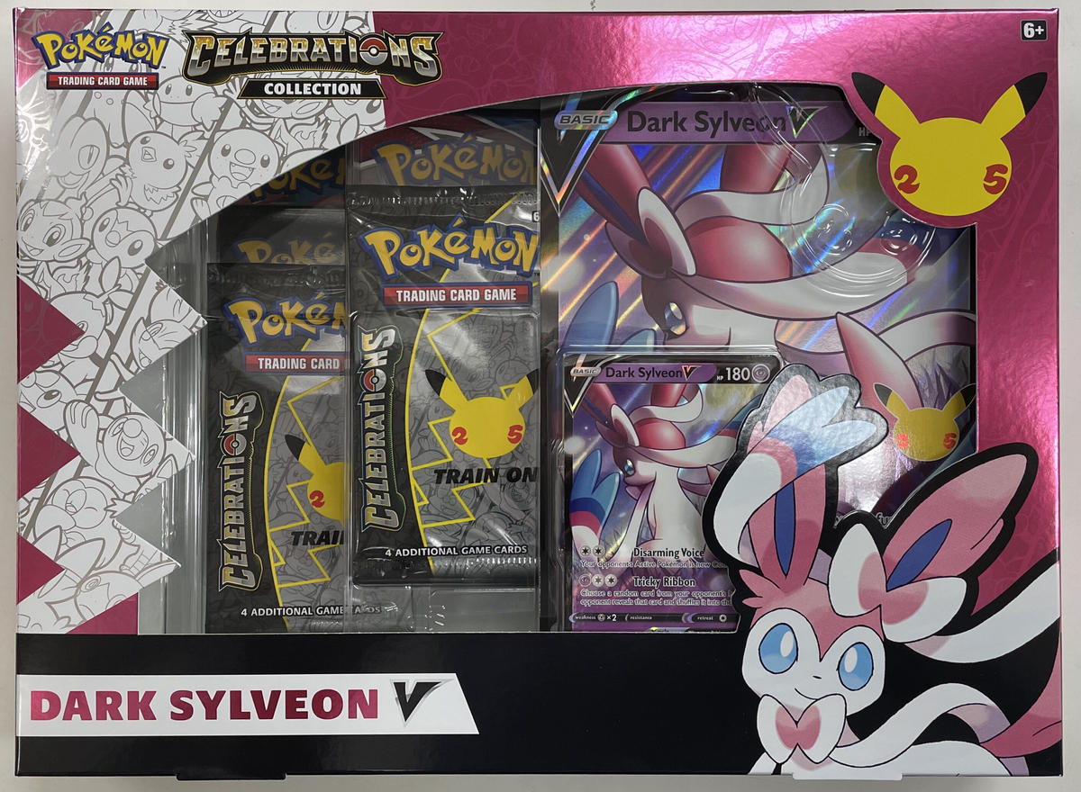 ポケモン - ワタルのリザードン  わるいニンフィア　海外　25th ポケモンカードゲーム Celebrations わるいニンフィア Dark