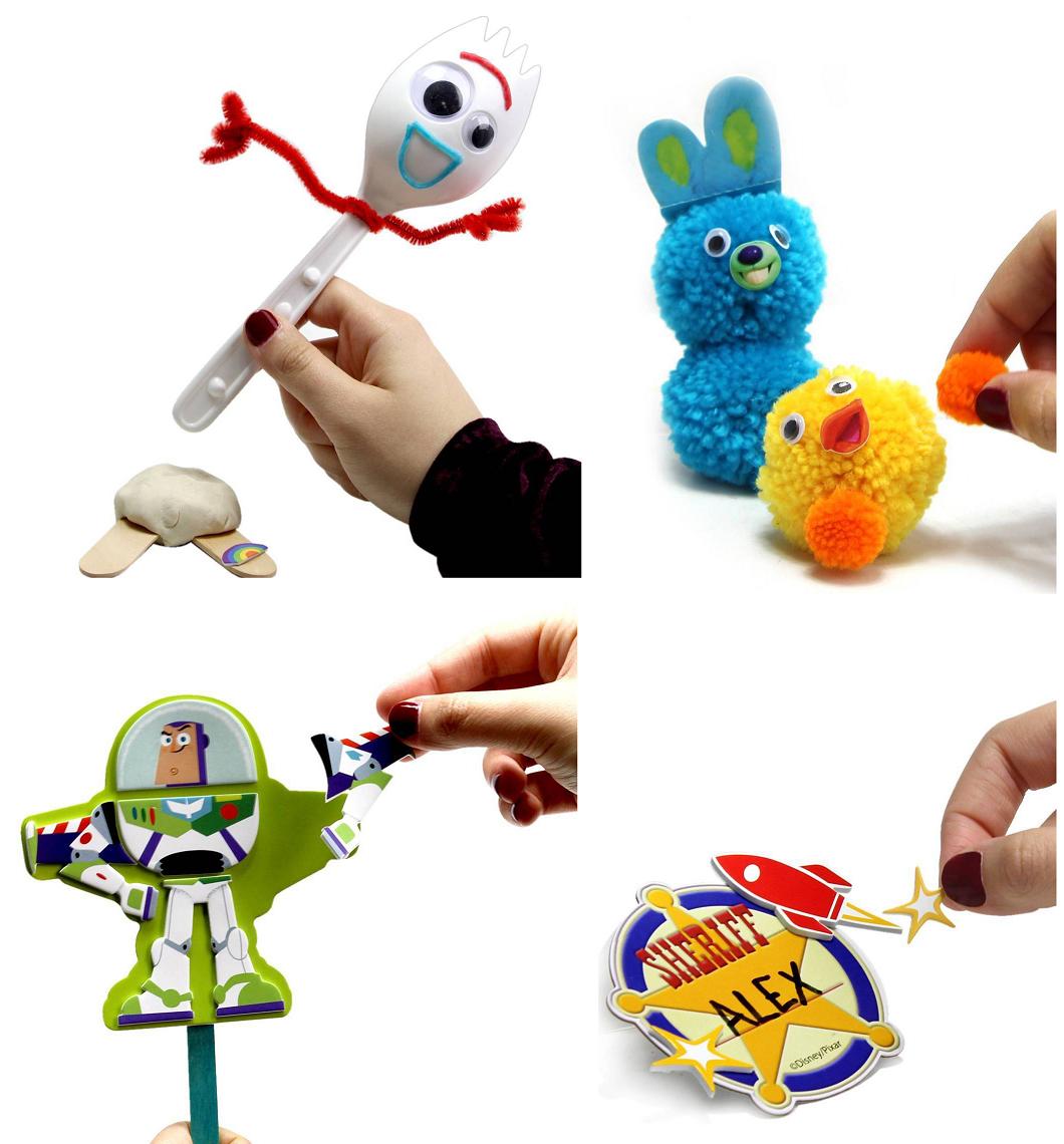 Usa直輸入 Disney トイストーリー 手作りフォーキーセット ダッキー バニー フィ