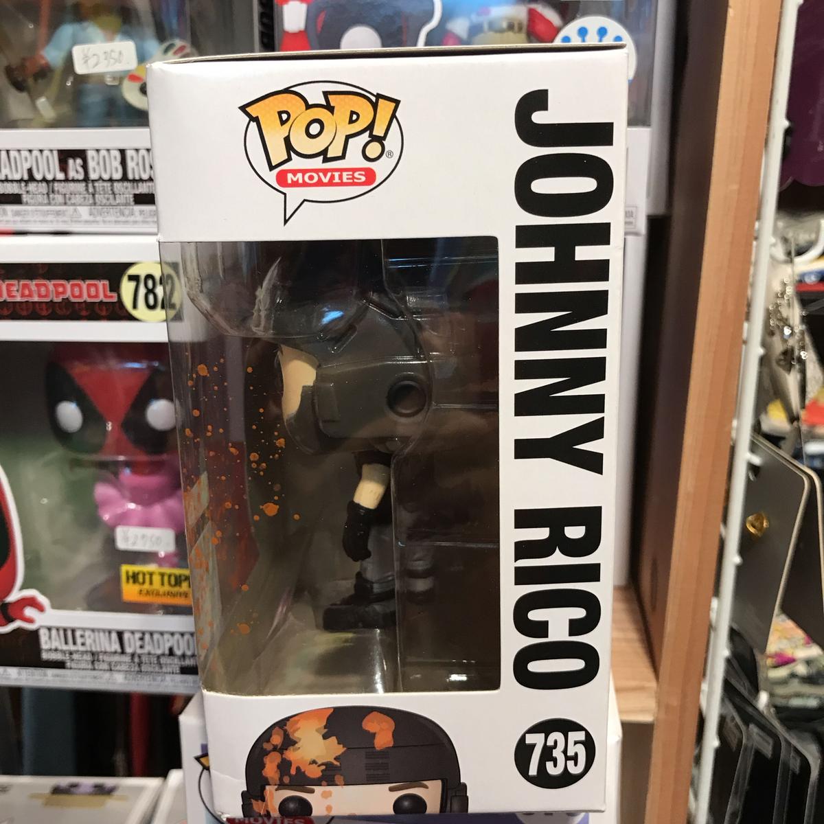 Usa直輸入 Pop スターシップ トゥルーパーズ ジョニーリコ 735 Funko フ