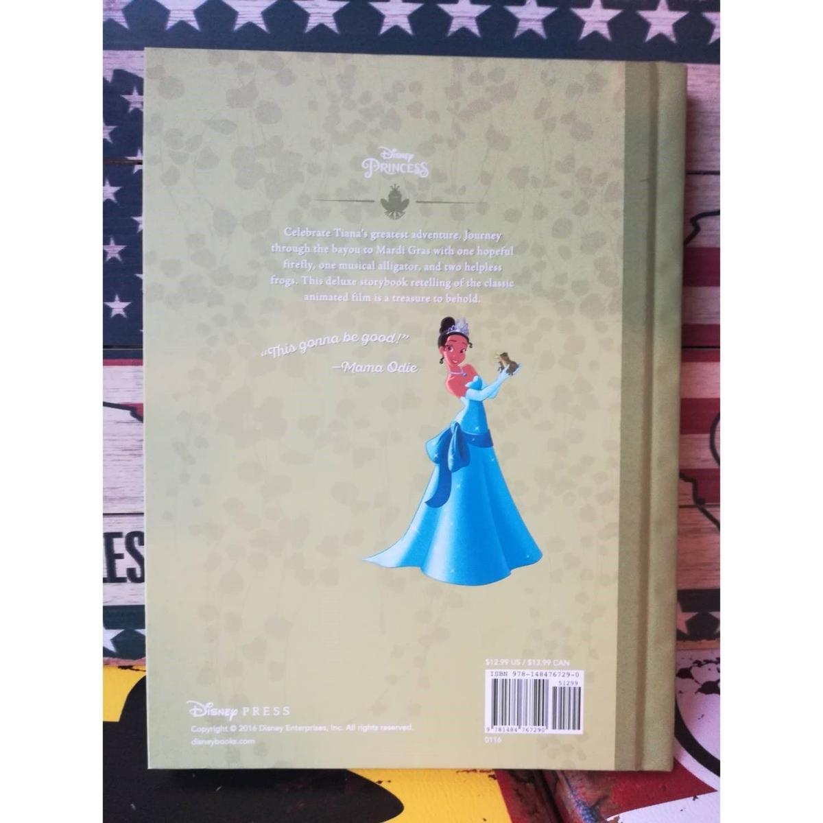 Usa直輸入 Disney プリンセスと魔法のキス 絵本 英語 プリンセス フロッグ ティア