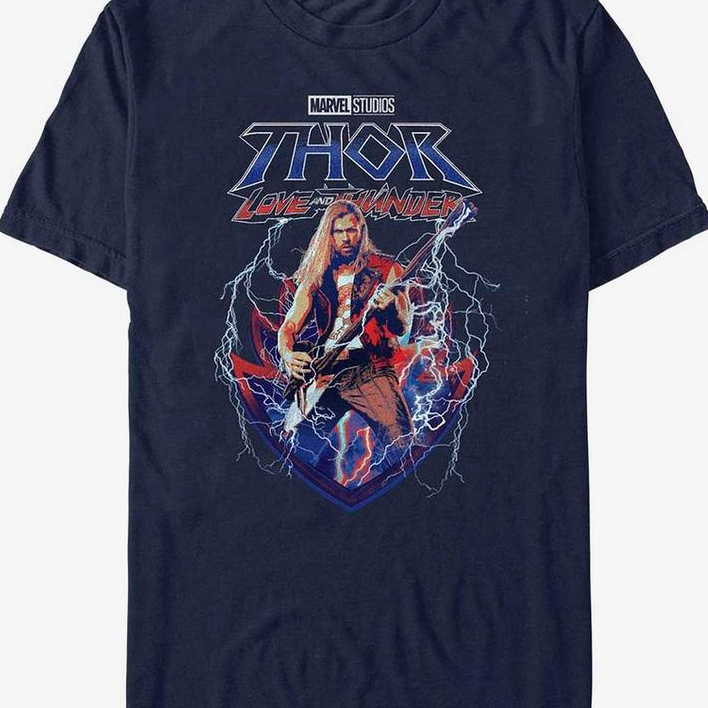 Usa直輸入 Marvel ソー ラブ アンド サンダー ラグナロック ギターtシャツ マ