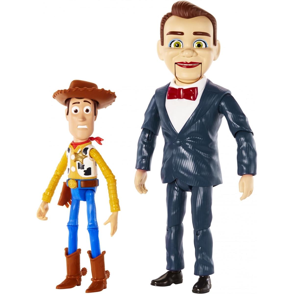 Usa直輸入 Disney トイストーリー ベンソン ウッディ フィギュア ２体セット