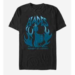 Usa直輸入 Disney ヘラクレス ハデス ファイヤー ｔシャツ ディズニー Hade