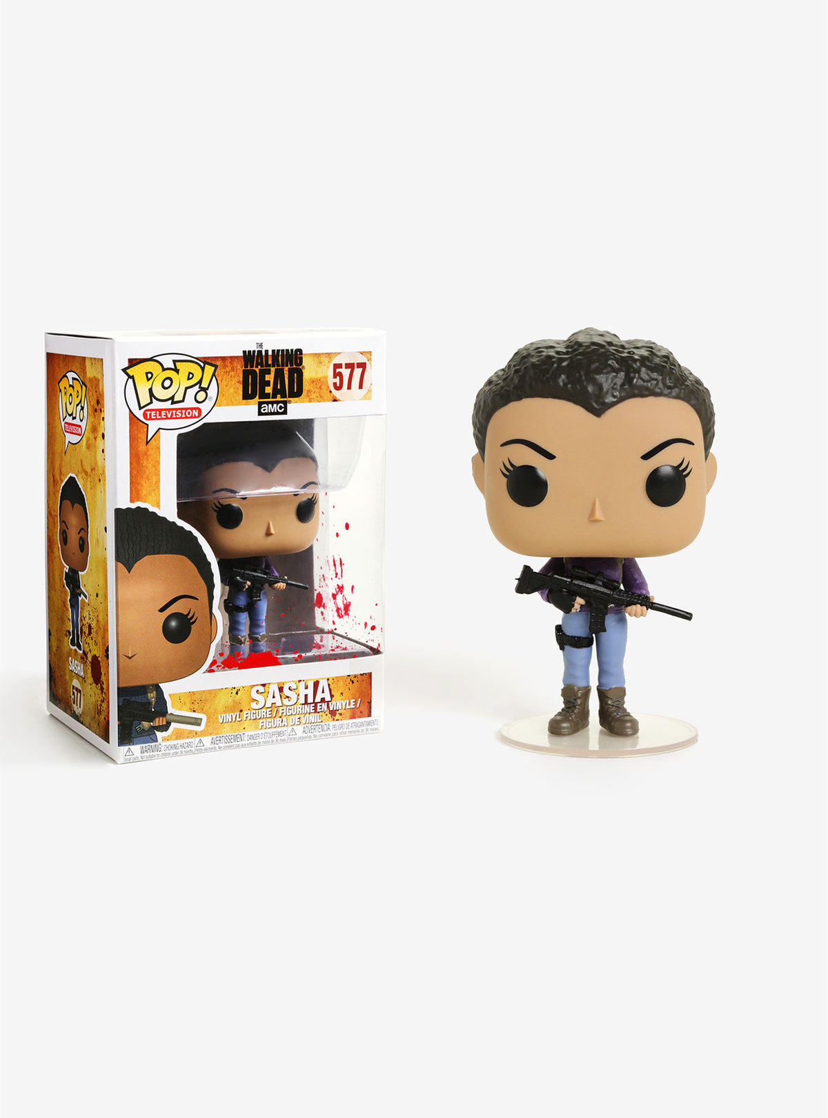 Usa直輸入 Pop ウォーキングデッド サーシャ Funko ファンコ フィギュア 海
