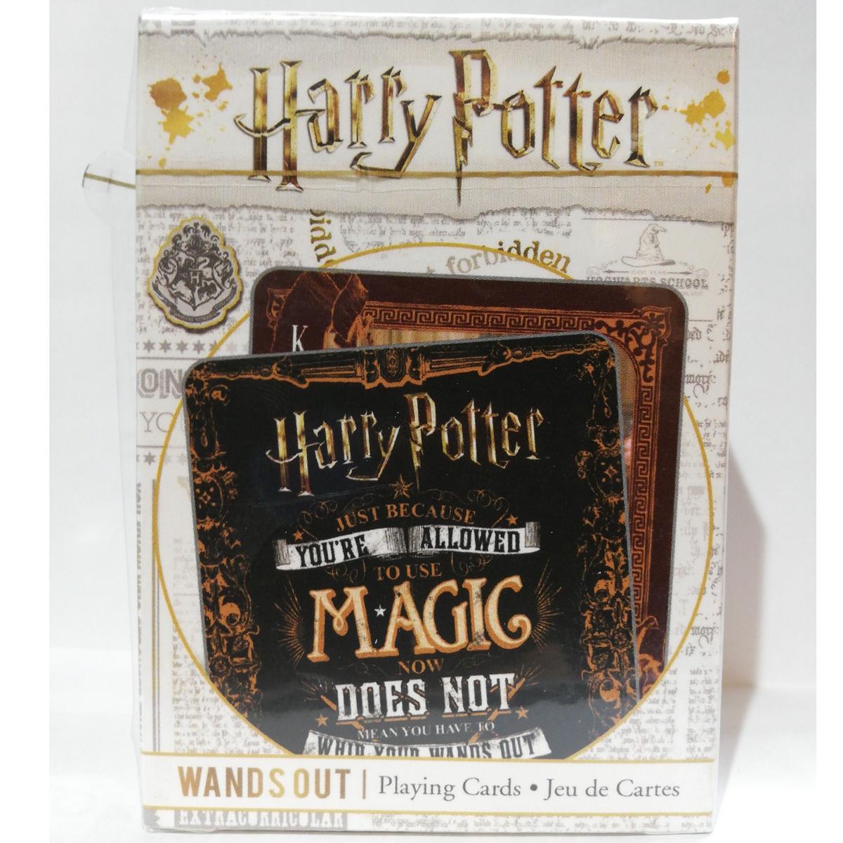 Usa直輸入 ハリーポッター トランプ Wands Out 魔法の杖 カード ハリー Ha