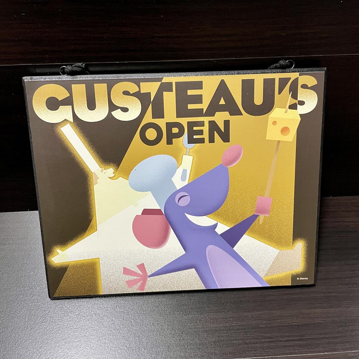 【USA直輸入】DISNEY レミーのおいしいレストラン Ratatouille 看板 壁掛け ディズニー ピクサー レミー