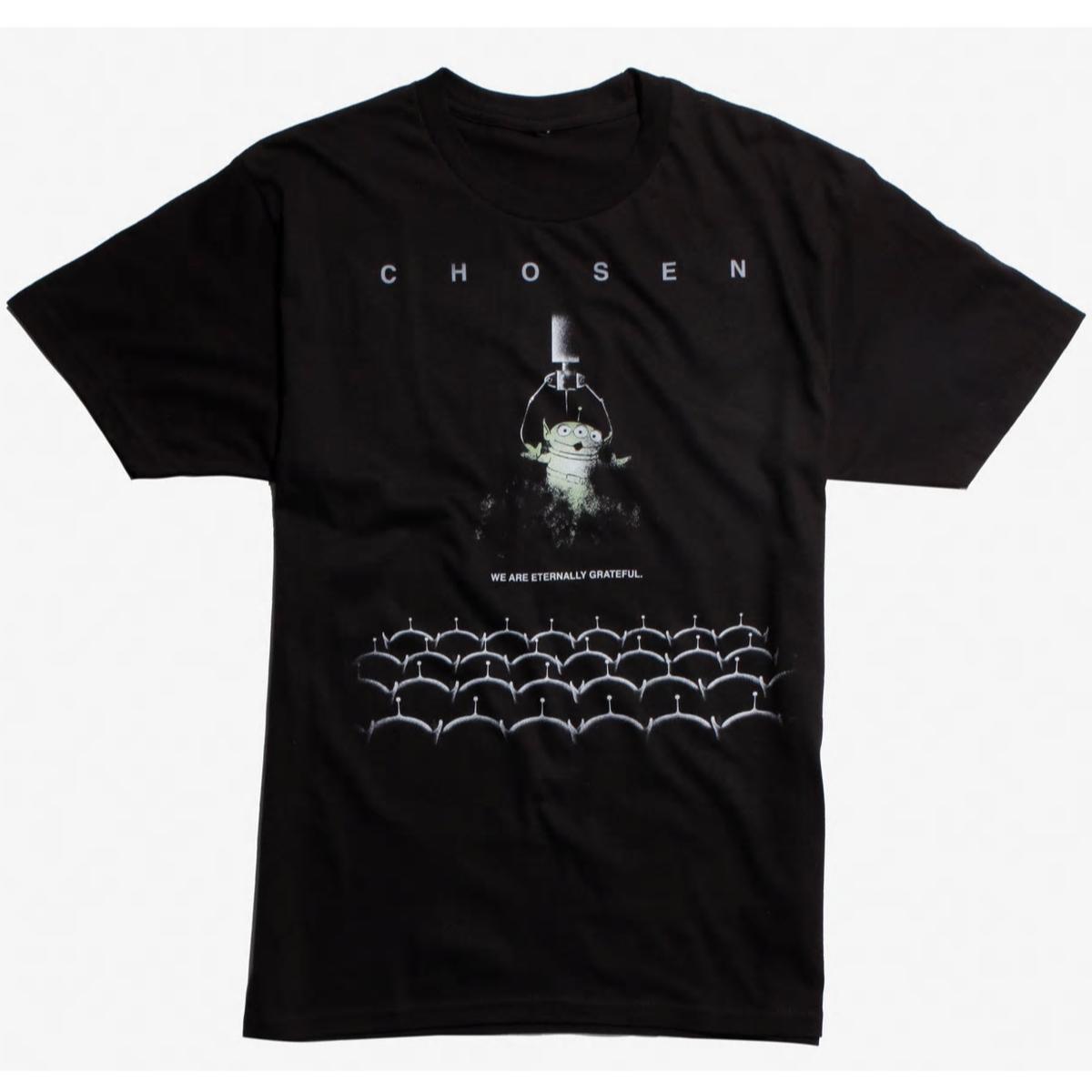 Usa直輸入 Disney トイストーリー グリーンメン エイリアン Chosen Tシャツ