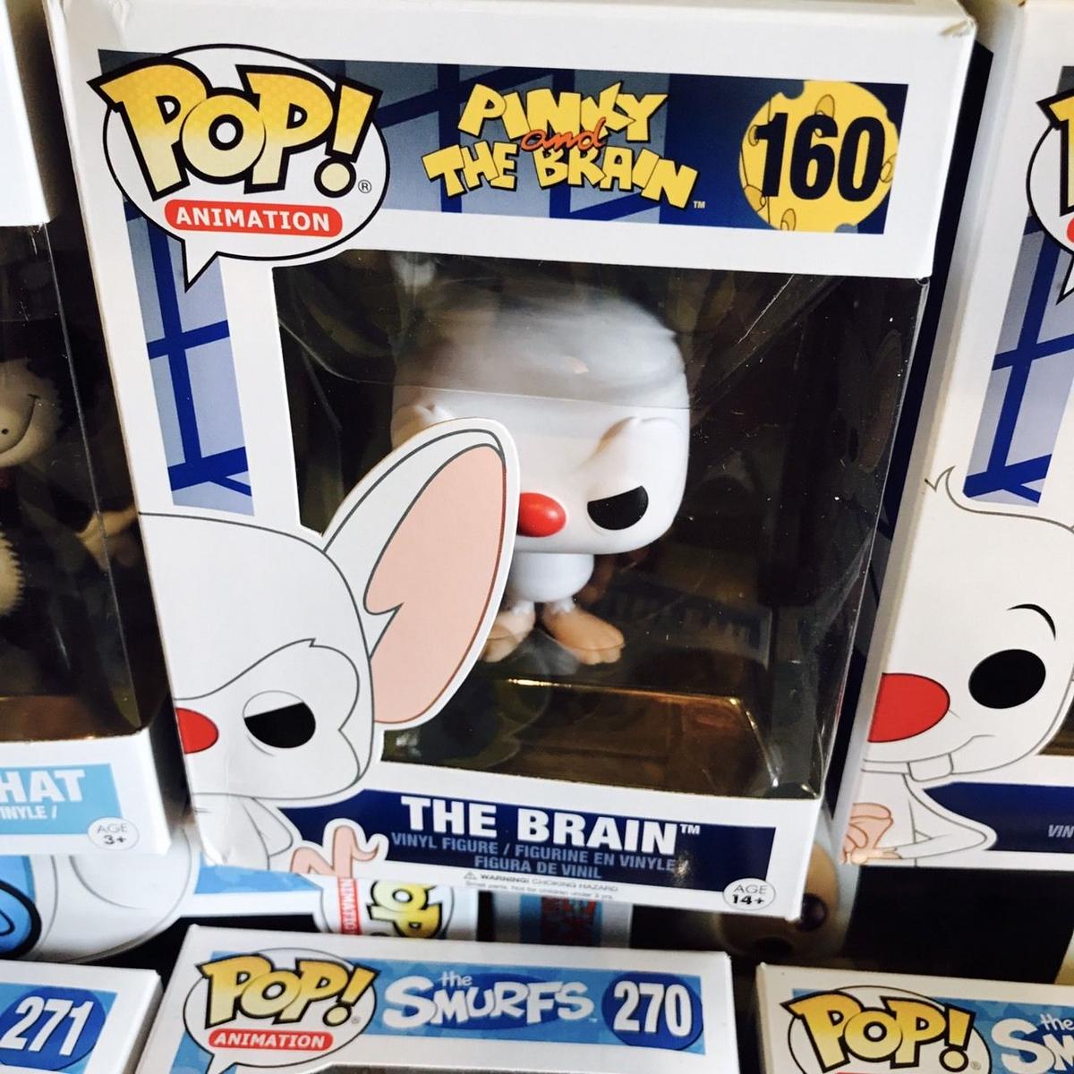 Usa直輸入 ピンキー ブレイン Set Pop フィギュア Funko ファンコ P