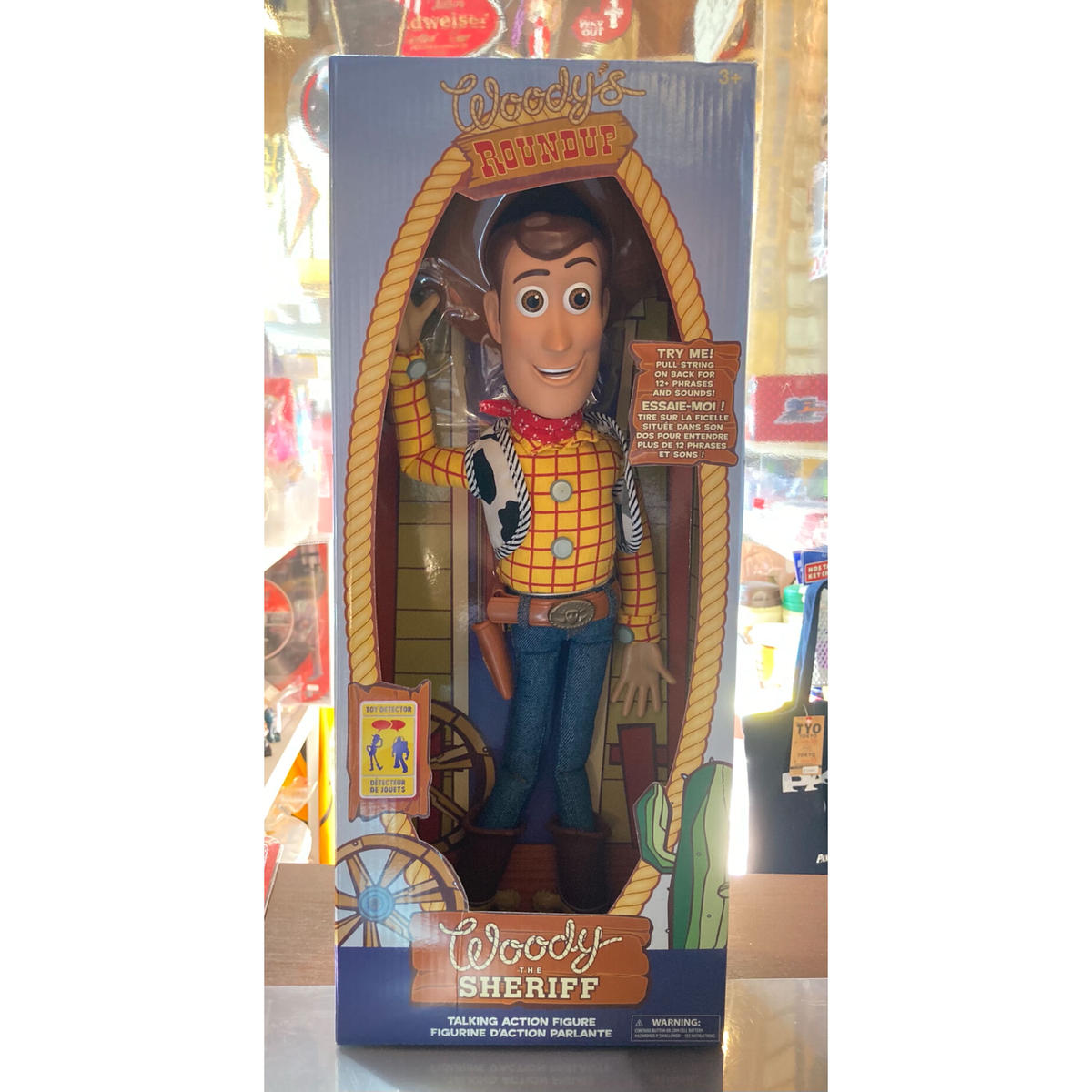 Usa直輸入 Disney トイストーリー ウッディ インタラクティブ トーキング アクショ