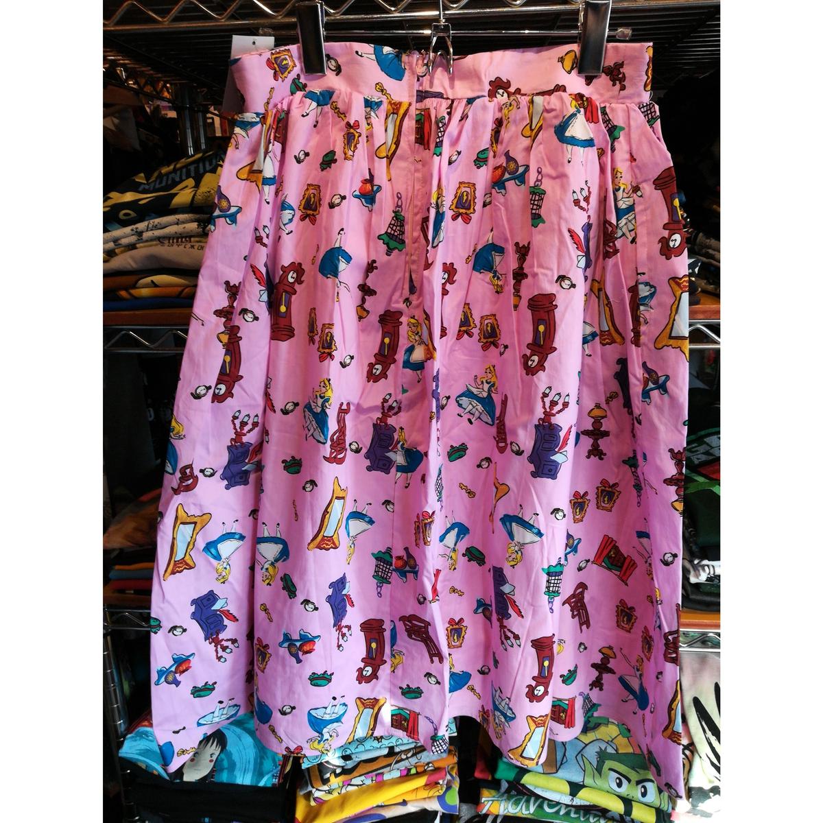 Usa直輸入 Disney 不思議の国のアリス レトロ スカート アパレル プリンセス アリ