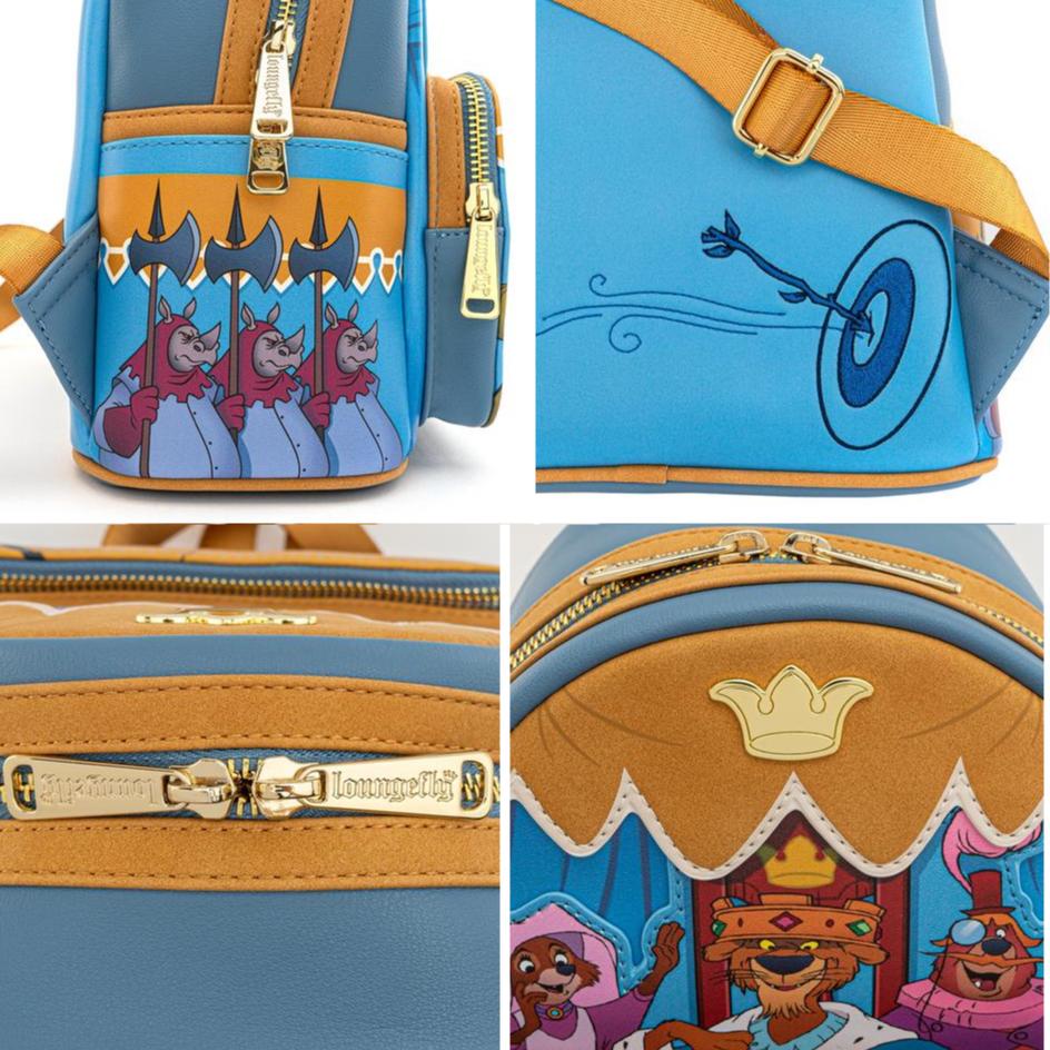 Usa直輸入 Disney ロビンフッド アーチェリー トーナメント ミニ バックパック リ