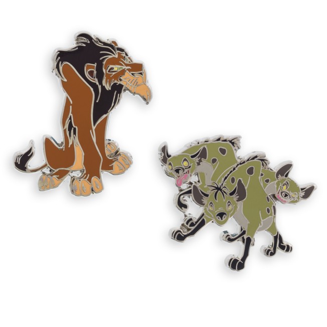 Usa直輸入 Disney ライオンキング スカー ハイエナ セット ディズニー Pin