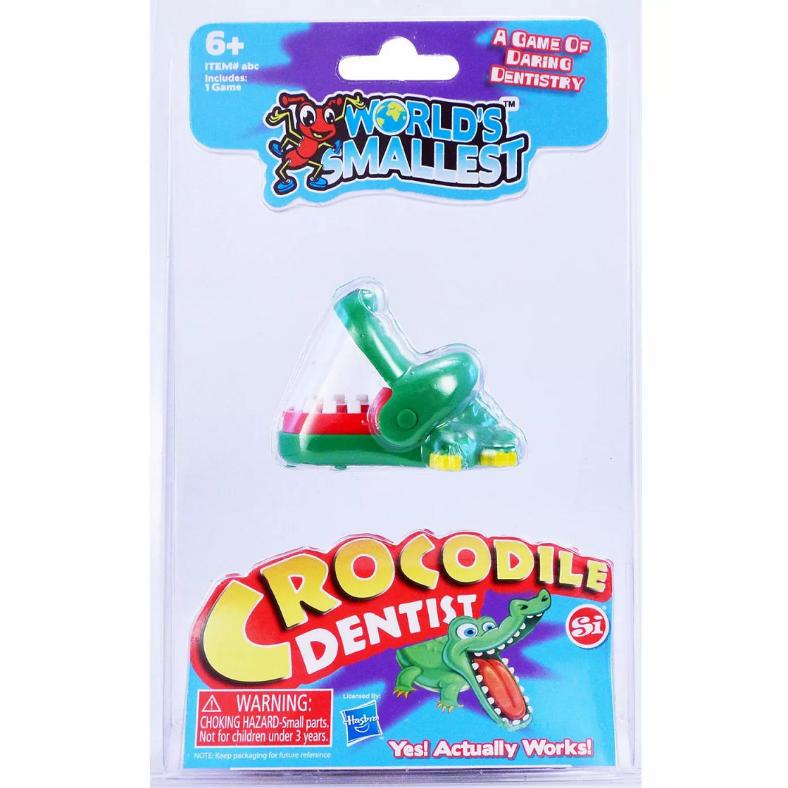 Usa直輸入 World S Smallest ワールズ スモーレスト クロコダイル デン
