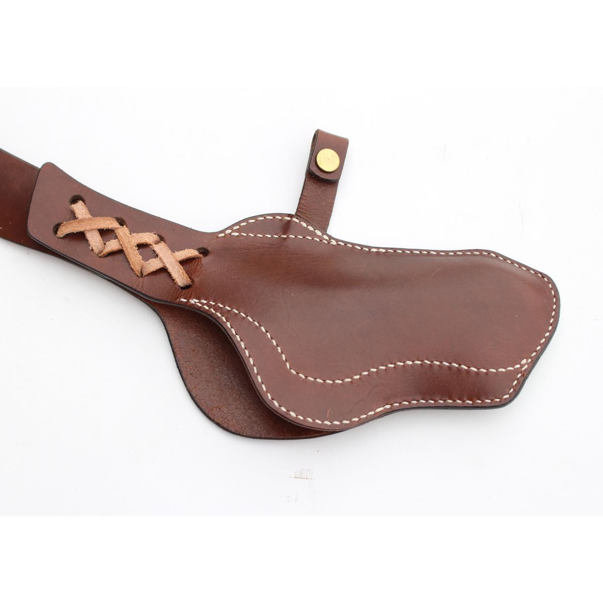 レザークラフト スマホ、携帯用ホルスター ガンホルスター 蛇革牛革