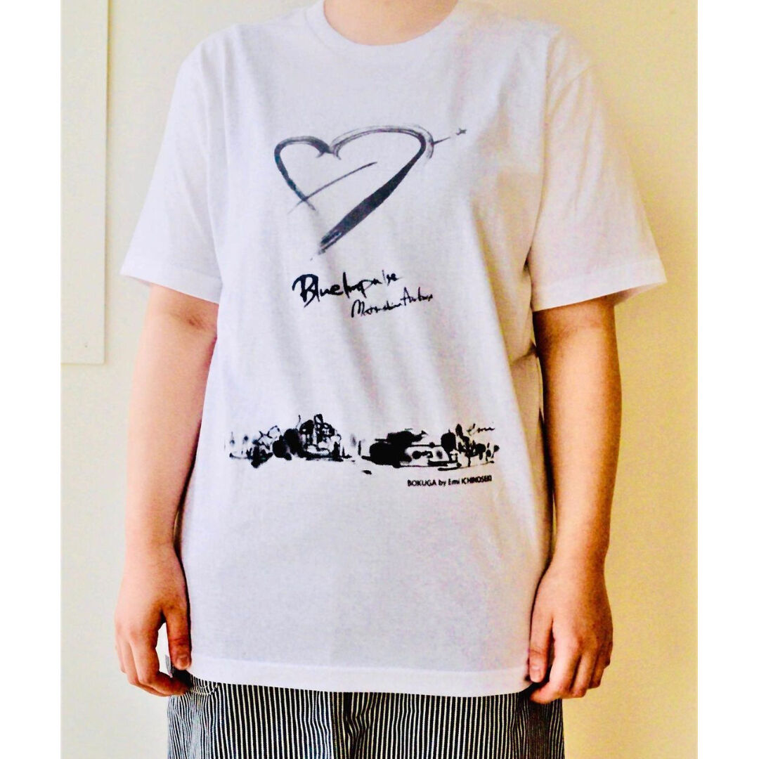 サカキ Sakaki ブルーインパルス スモークver Tシャツ 別倉庫からの配送