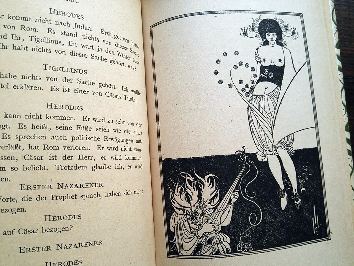 限定オスカーワイルドサロメ1927年代洋書古書イラストjohn Vassos金彩 1 Nen Hoshou 洋書 Watanegypt Tv