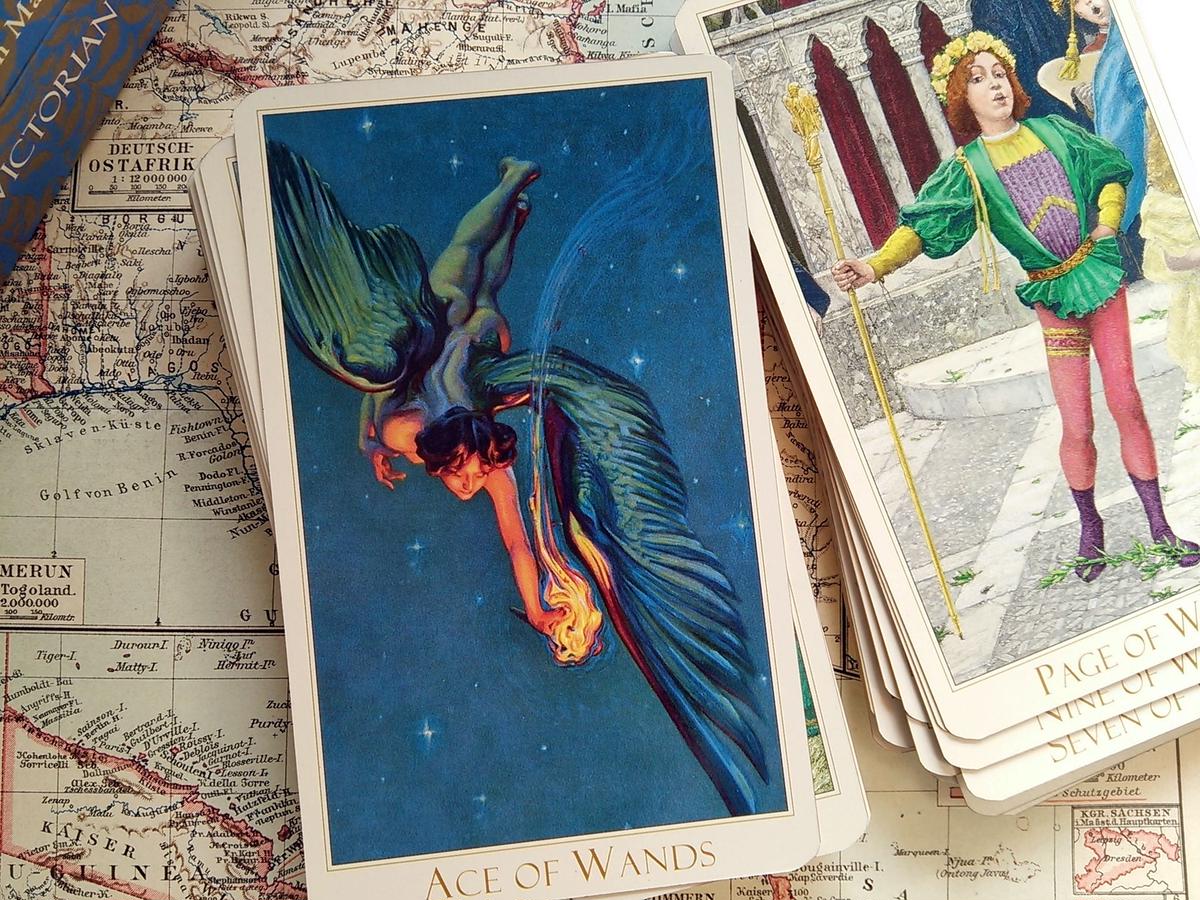 数量限定 ヴィクトリアン・ロマンティック・タロット ゴールドエディション The Victorian Romantic Tarot - Gold Edition - The Tarot Garden