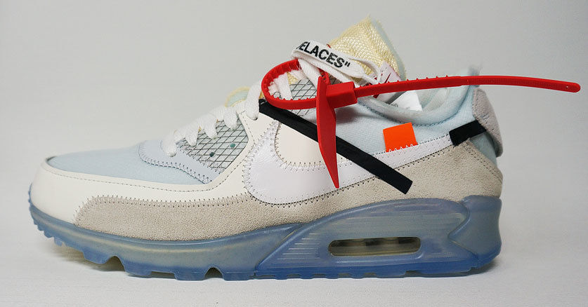 NIKE OFF-WHITE THE TEN AIR MAX 90 AA7293-100 27