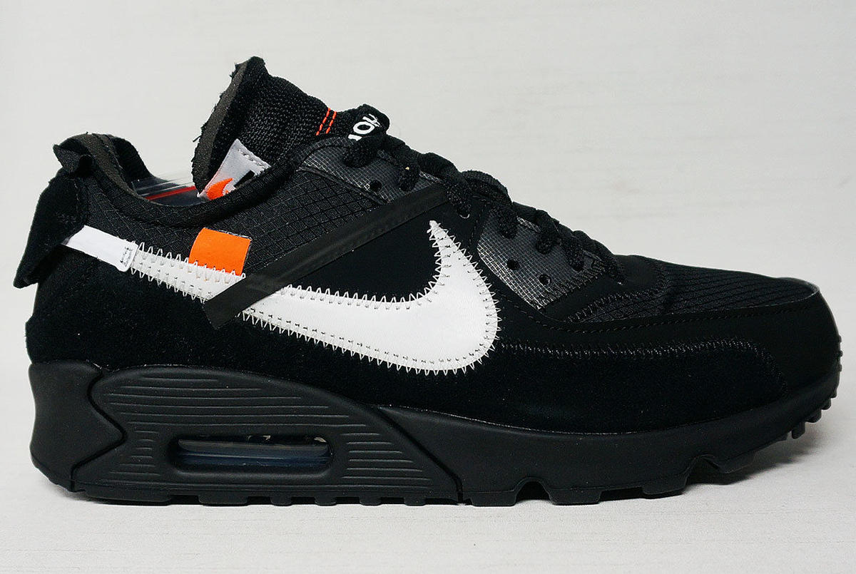 NIKE OFF-WHITE THE TEN AIR MAX 90 AA7293-001 ãã¤