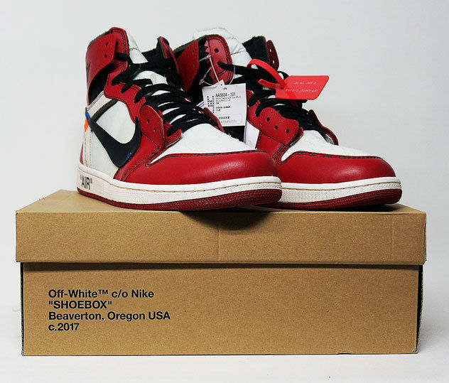 NIKE OFF-WHITE THE TEN AIR JORDAN 1 AA3834-101 