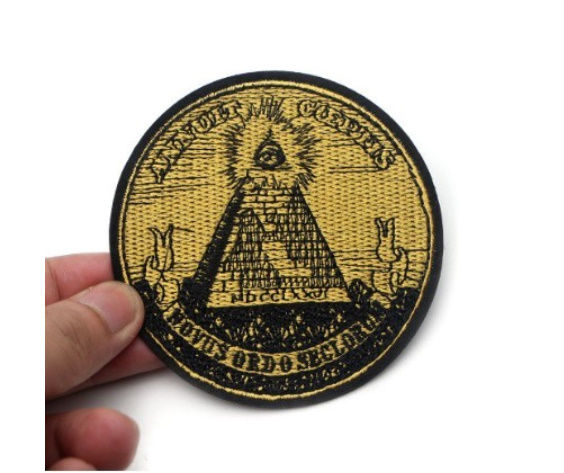 フリーメイソン プロビデンスの目 アイロン パッチ World Planet Market