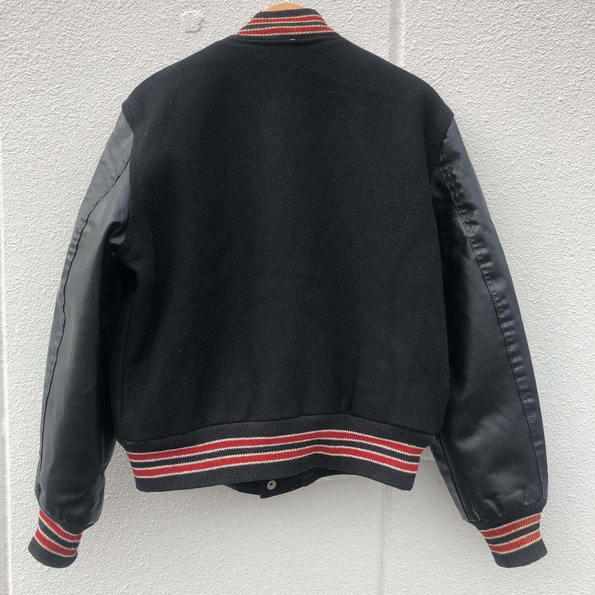 70'sUSA製 Champion ランタグウールスタジャン | CUSTOM FEVER