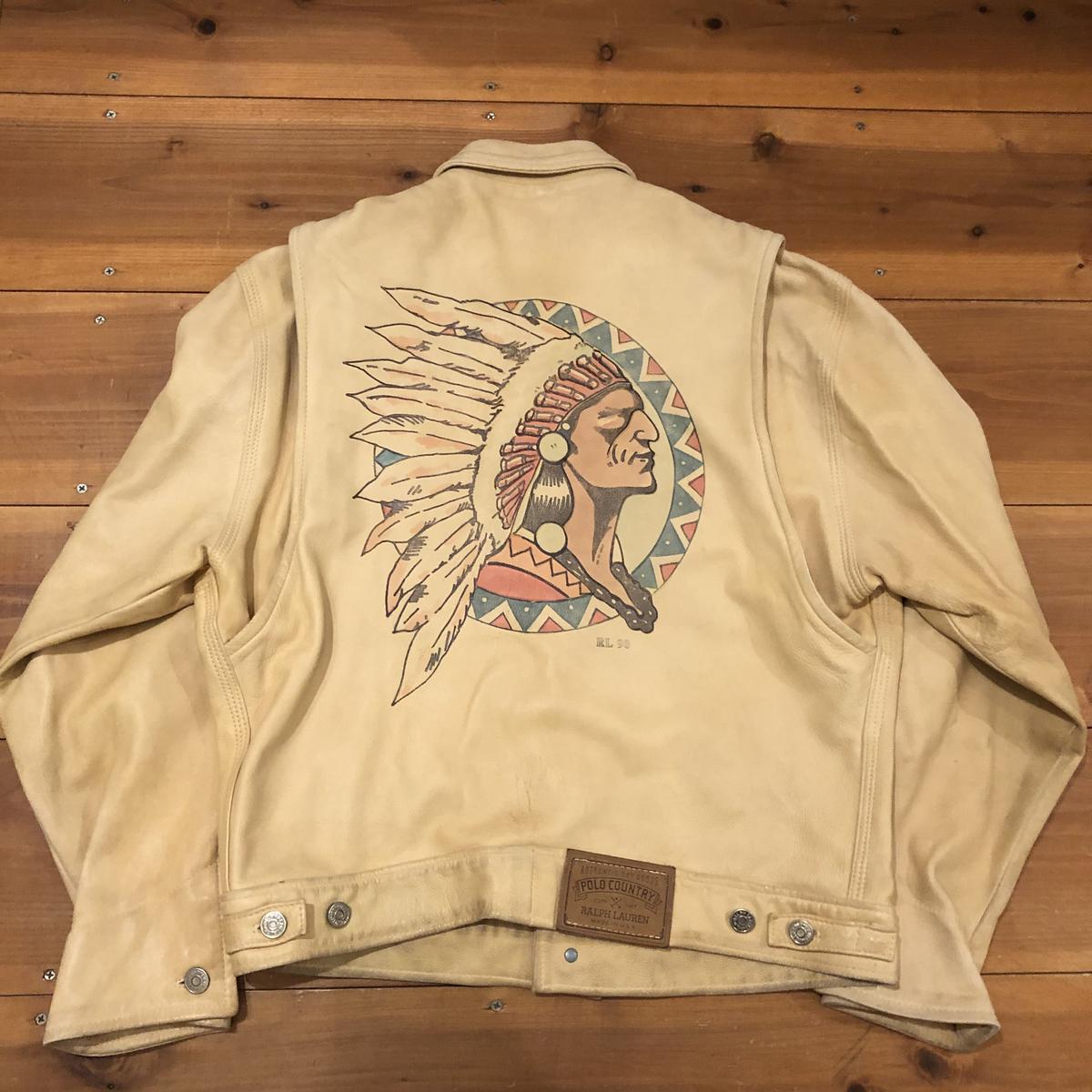 RALPH LAUREN COUNTRY ディアスキンレザージャケット | CUSTOM FEVER