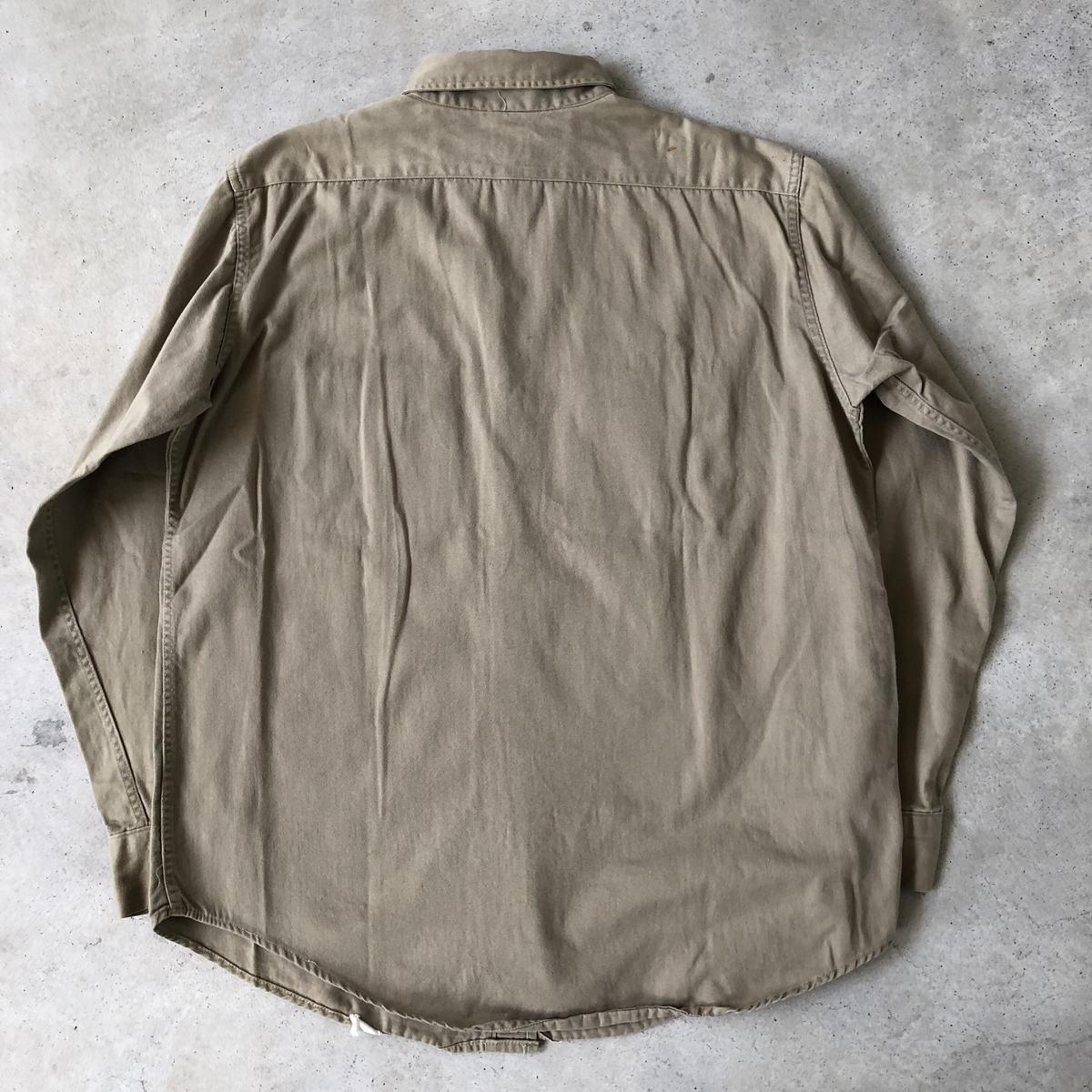 30s40s スイートオール BSAシャツ ワーク 古着 レトロ ヴィンテージ-