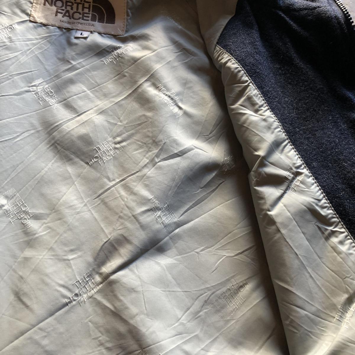 80年代茶タグUSA製The North Face ウールジャケット | CUSTOM FEVER