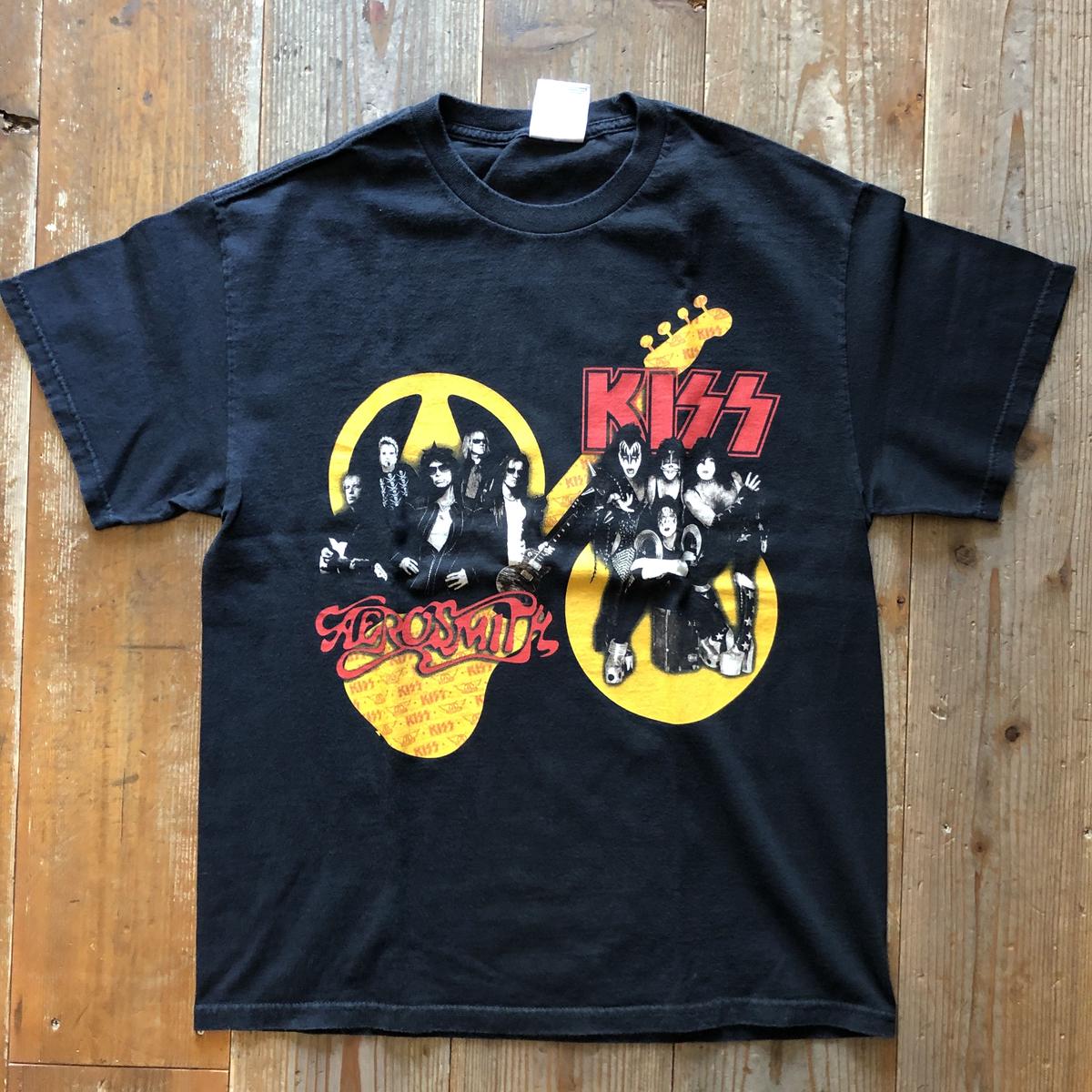 AEROSMITH & KISS バンドTシャツ | CUSTOM FEVER