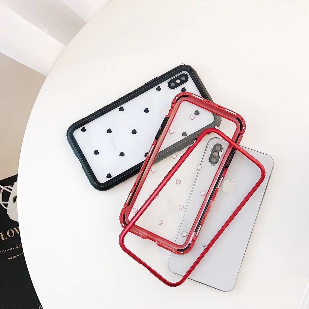 ハート柄 スマホケース アイフォンケース 韓国 流行り おすすめ 人気 かわいい 大人可愛い