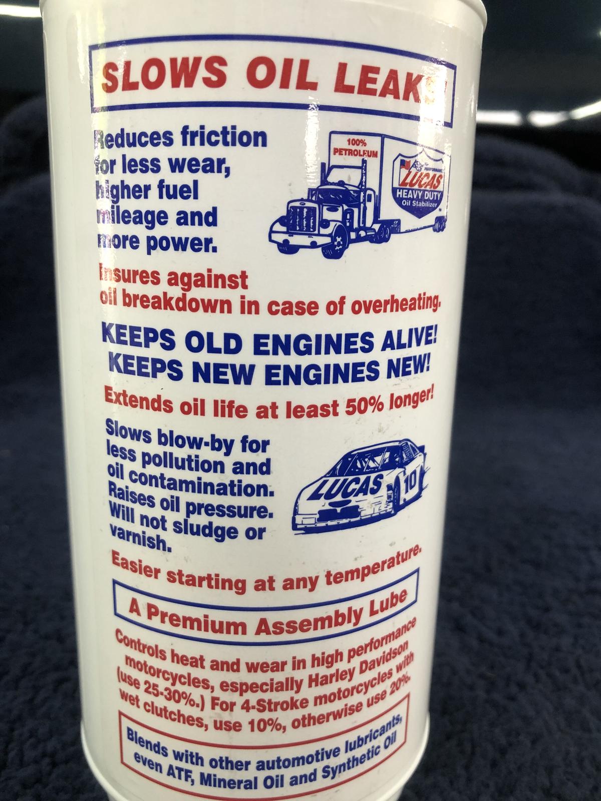 LUCAS ルーカスオイル スタビライザー1ガロン3.78L アメ車旧車