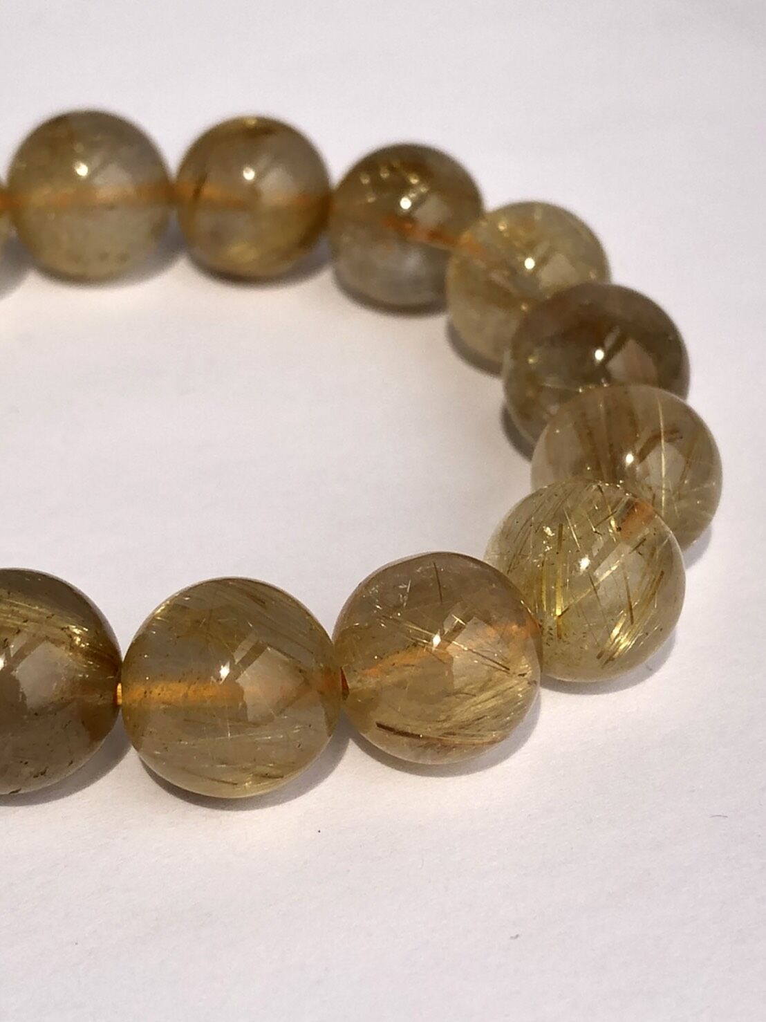 ルチルクォーツ(12mm)ブレスレット | A-GATE OFFICIAL STORE