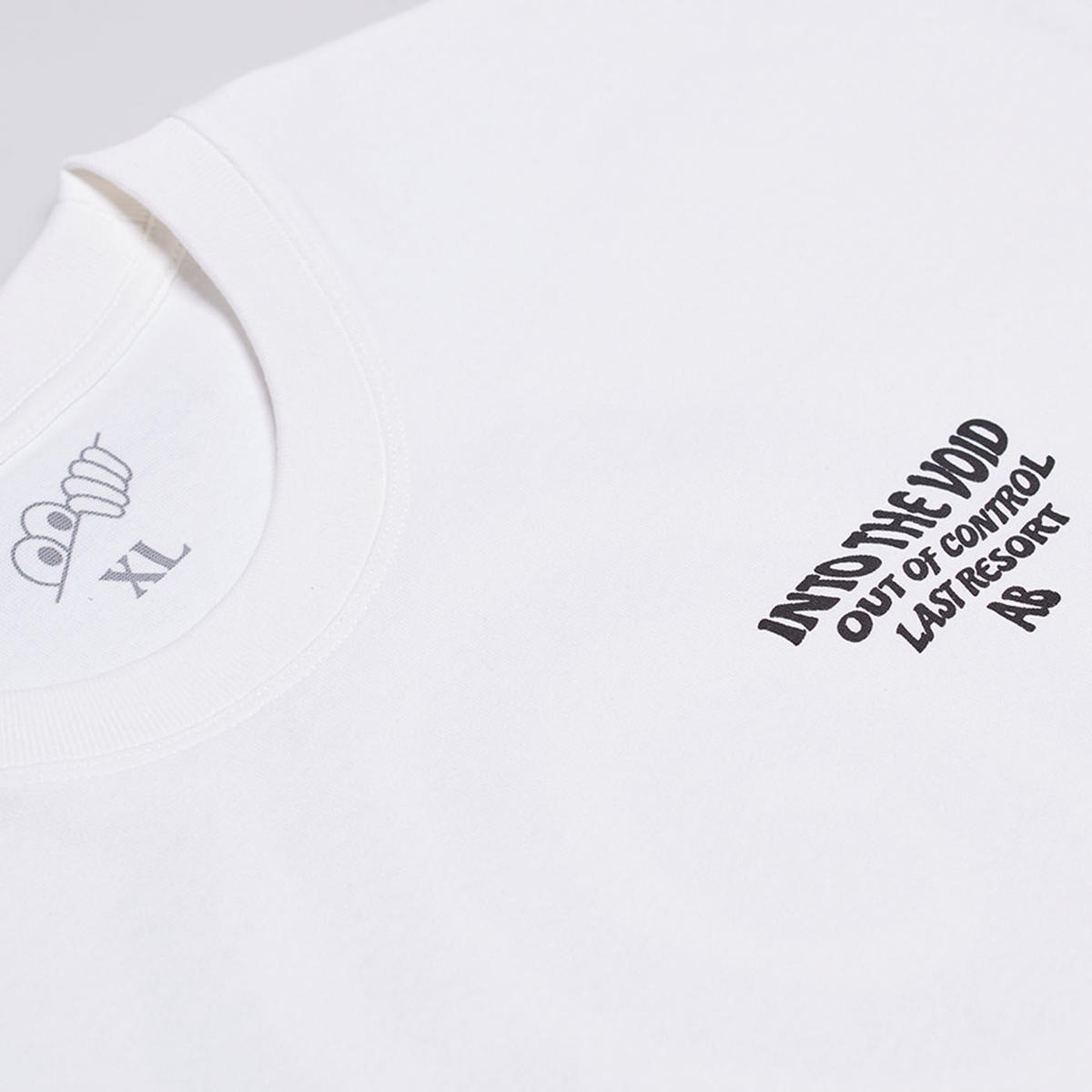 LAST RESORT AB VOID TEE WHITE