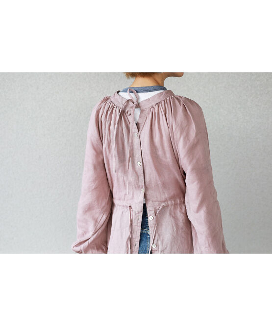 fog linen work ×Lithuania linen onepiece(ローズ) |...