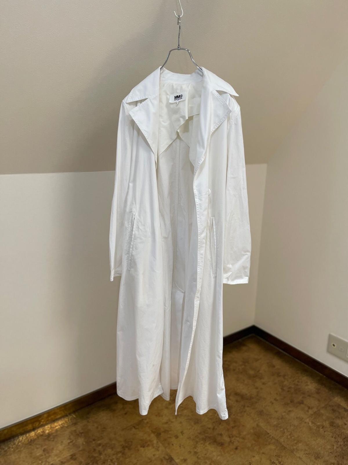 MM6 エナメル 白衣 コート | mtevino.ge