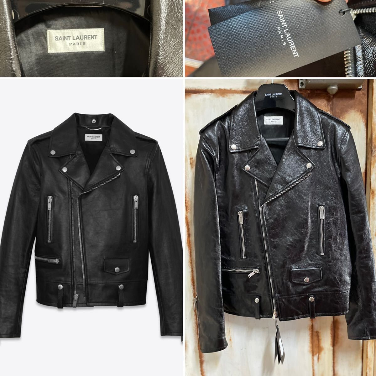 早い者勝ち!新品タグ付き☆SAINT LAURENT サンローラン L01 レザー 早い者勝ち!新品タグ付き☆SAINT LAURENT サンローラン L01 レザー