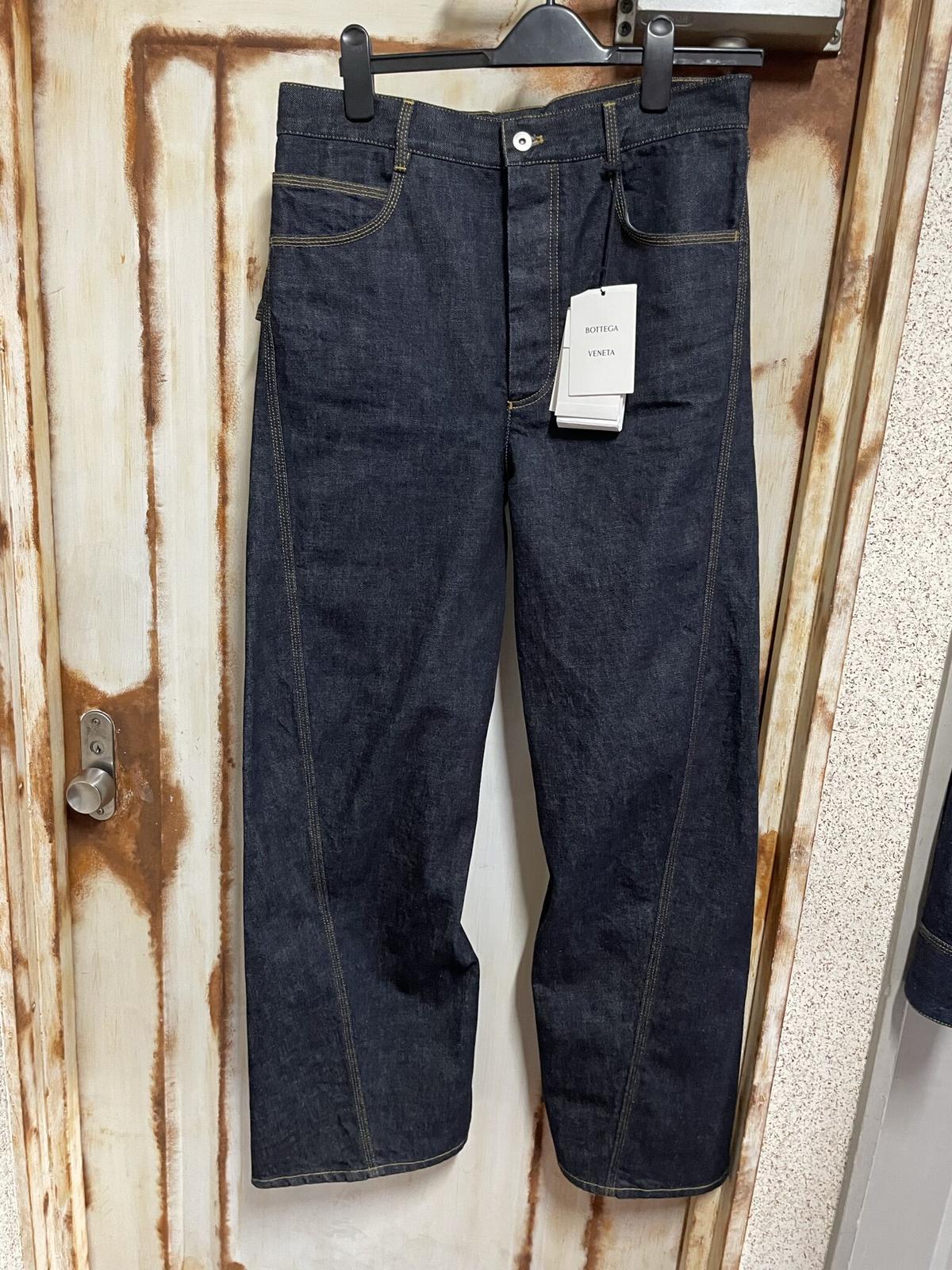 新品タグ付き☆ Bottega Veneta ボッテガベネタ ワイドパンツ デニム ...