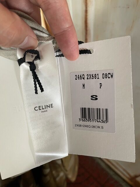 新品☆CELINE Hedi Simane セリーヌ ブランドロゴ カモ柄 ルーズ T