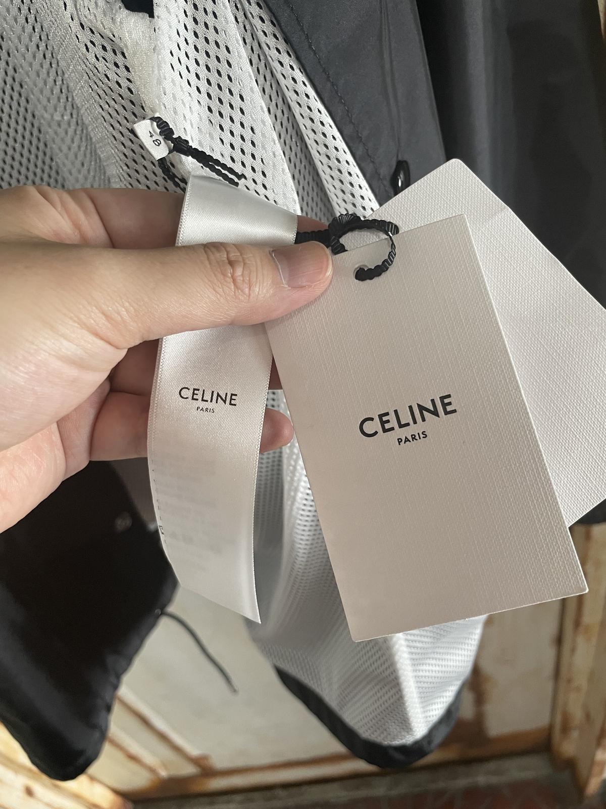 新品☆22SS☆CELINE by Hedi Simane セリーヌ ブランドロゴ コーチジャ...